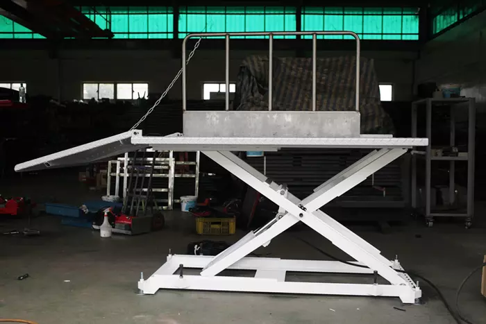 特殊規格訂製 機車升降台-福春機車升降機